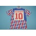 Ajax 90/91 Away Red&Blue Soccer Jersey